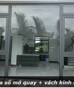 cửa sổ nhôm xingfa mở quay