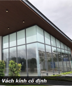 vách kính cố định xingfa